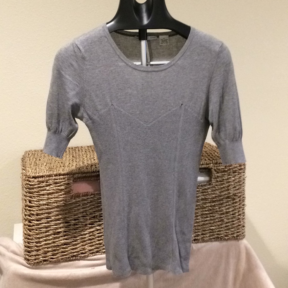 Autumn Cashmere Short Sleeved Sweater